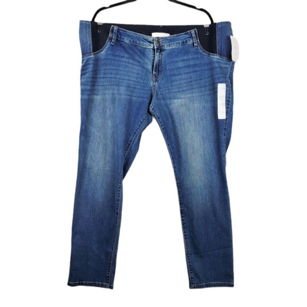 Isabel Maternity by Ingrid & Isabel Expandable Side Panel Jeggings Size 18 NWT